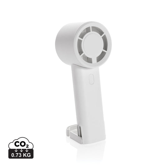 Twist RCS recycled plastic re-chargeable portable fan - Custom Wood DesignsXD Collection Twist RCS recycled plastic portable fan with rechargeable battery, designed for phone and tablet accessories.Phone & Tablet accessoriesP457.0703Recycled ABSwhite