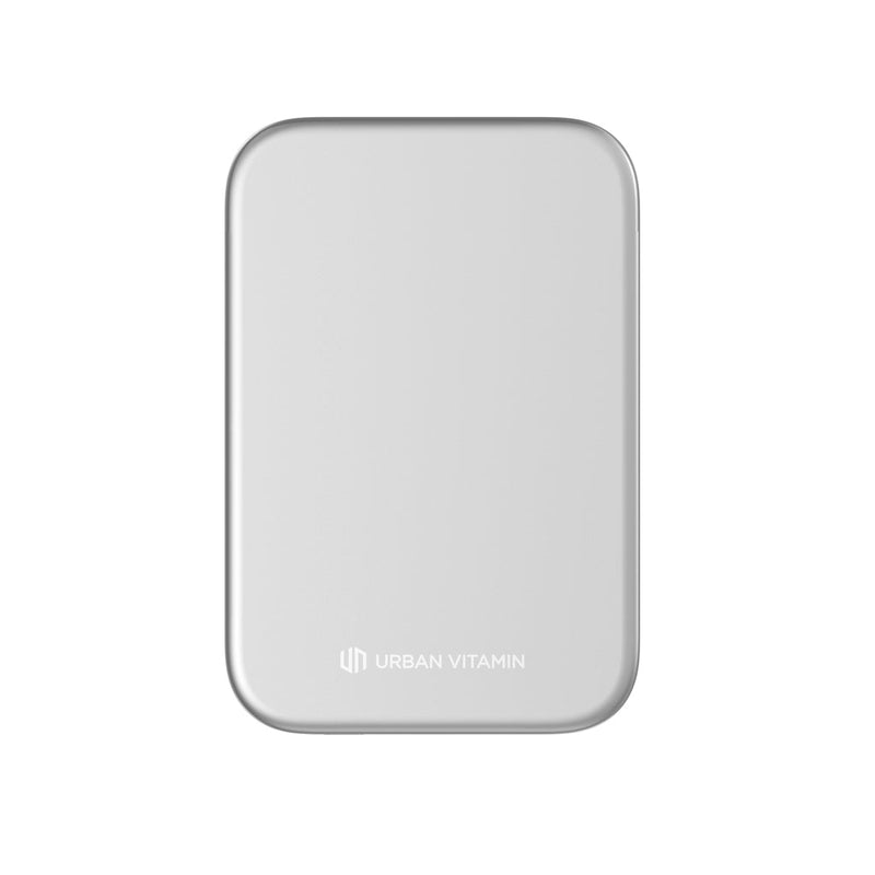 Load image into Gallery viewer, Urban Vitamin Concord RCS Ultra thin 3000mAh powerbank - Custom Wood DesignsUrban Vitamin Concord RCS Ultra thin 3000mAh powerbankPhone &amp; Tablet accessoriesP322.9102Recycled Polycarbonate,Recycled siliconesilver
