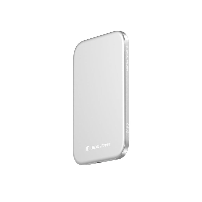 Load image into Gallery viewer, Urban Vitamin Concord RCS Ultra thin 3000mAh powerbank - Custom Wood DesignsUrban Vitamin Concord RCS Ultra thin 3000mAh powerbankPhone &amp; Tablet accessoriesP322.9102Recycled Polycarbonate,Recycled siliconesilver
