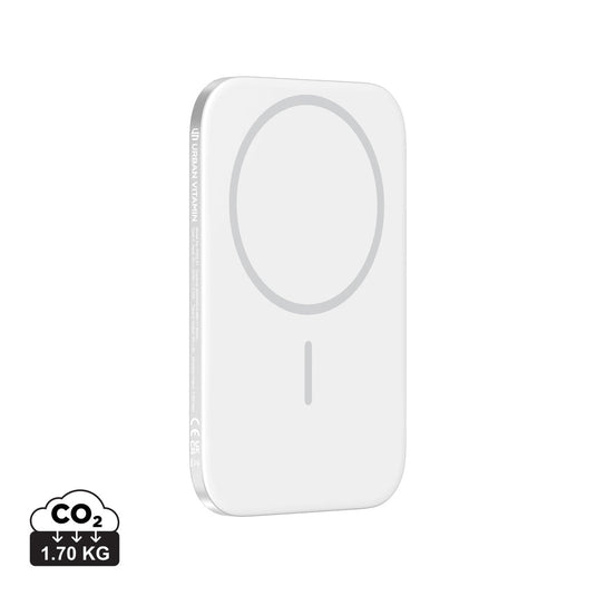 Urban Vitamin Concord RCS ultra-thin 3000mAh powerbank for phones and tablets, shown in a sleek, compact design.