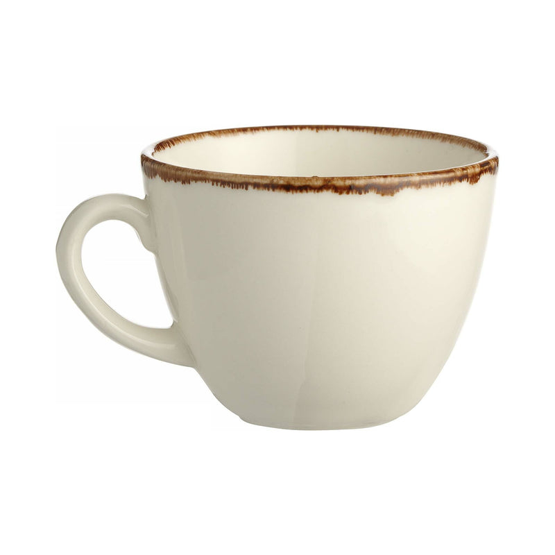 Load image into Gallery viewer, Vanilla coffee and tea cup, 210ml - Custom Wood DesignsFine Dine vanilla coffee and tea cup, 210ml, ceramic mug with a smooth finish and comfortable handle, perfect for hot beveragesCoffee cup769485
