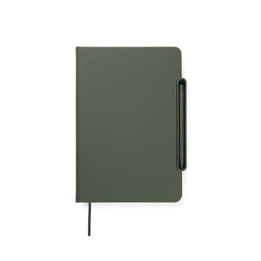 VINGA Baltimore RCS 4-in-1 Refillable Notebook - Custom Wood DesignsVinga Baltimore RCS 4-in-1 refillable notebook with black cover and multiple paper pages, portable portfolio and writing journal.Portfolios & NotebooksV7731107Recycled Polyurethane,Recycled papergreen