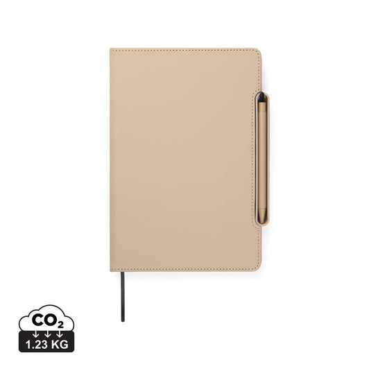VINGA Baltimore RCS 4-in-1 Refillable Notebook - Custom Wood DesignsVinga Baltimore RCS 4-in-1 refillable notebook with black cover, featuring multiple writing sections and a sleek portfolio design.Portfolios & NotebooksV7731119Recycled Polyurethane,Recycled papergreige