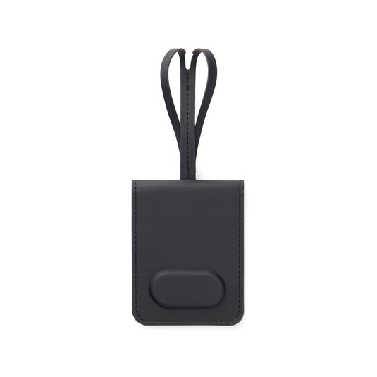 VINGA Baltimore RCS Luggage Tag With Finder Dual - Custom Wood DesignsVinga Baltimore RCS luggage tag with finder dual for phone and tablet accessories, showing the tag and attachment strap.Phone & Tablet accessoriesV3010301Recycled Polyurethane,Recycled ABSblack