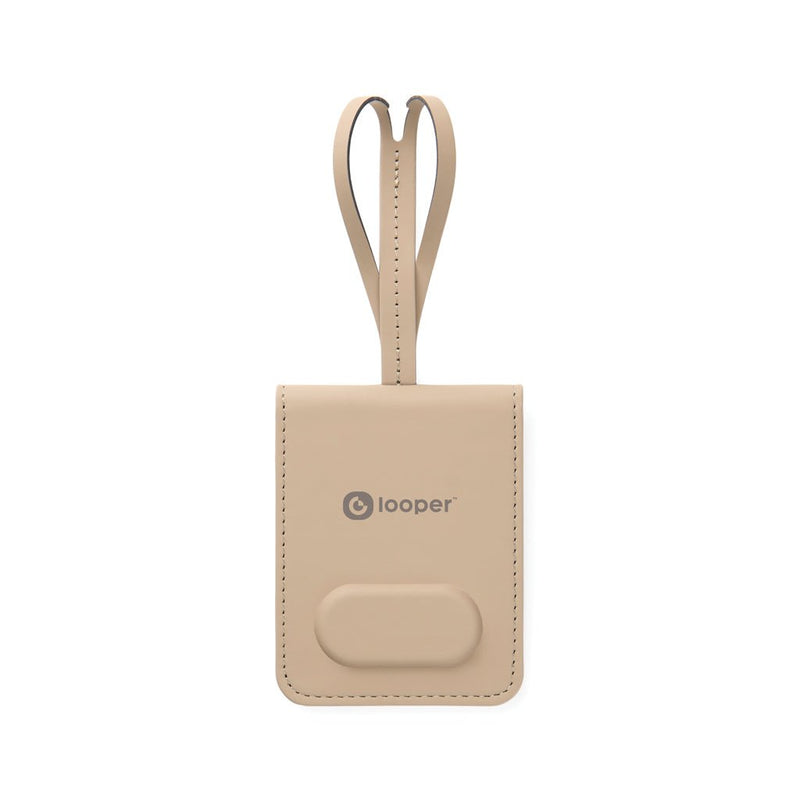 Load image into Gallery viewer, VINGA Baltimore RCS Luggage Tag With Finder Dual - Custom Wood DesignsVinga Baltimore RCS luggage tag with built-in finder for phones and tablets, featuring a sleek design and durable construction.Phone &amp; Tablet accessoriesV3010325Recycled Polyurethane,Recycled ABSblue
