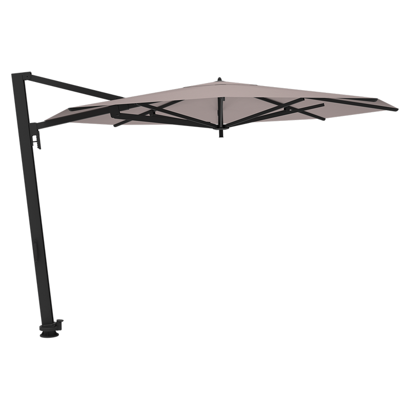 Load image into Gallery viewer, Vlaemynck Borée Cantilever Parasol Ø350 cm – Almond Green canopy, White frame
