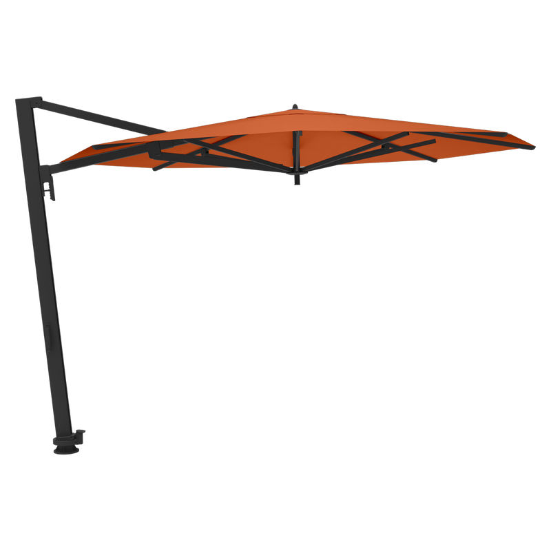 Load image into Gallery viewer, Vlaemynck Borée Cantilever Parasol Ø350 cm – Amber canopy, Anthracite frame
