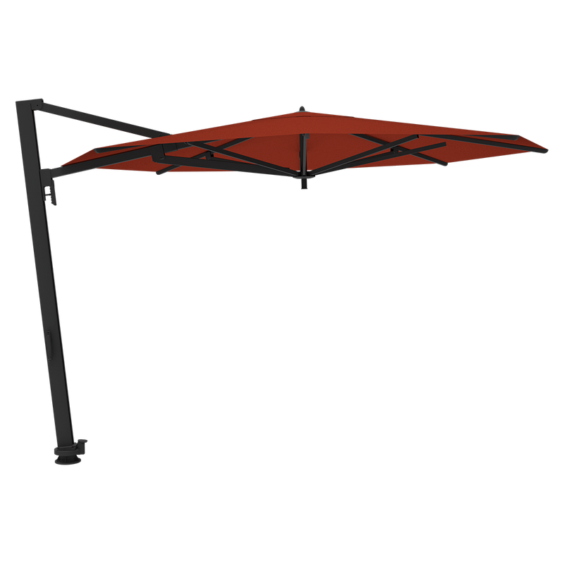 Load image into Gallery viewer, Vlaemynck Borée Cantilever Parasol Ø350 cm – Earthenware canopy, Anthracite frame

