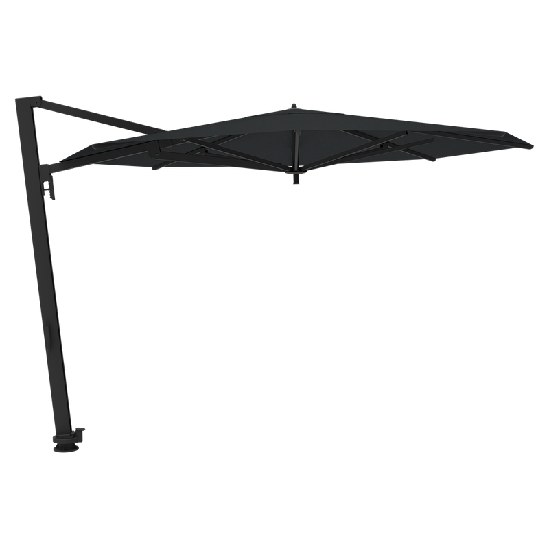 Load image into Gallery viewer, Vlaemynck Borée Cantilever Parasol Ø350 cm – Granite canopy, Anthracite frame
