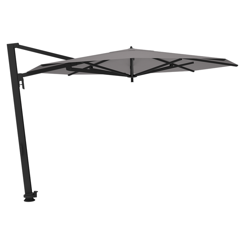Load image into Gallery viewer, Vlaemynck Borée Cantilever Parasol Ø350 cm – Pebble canopy, Anthracite frame
