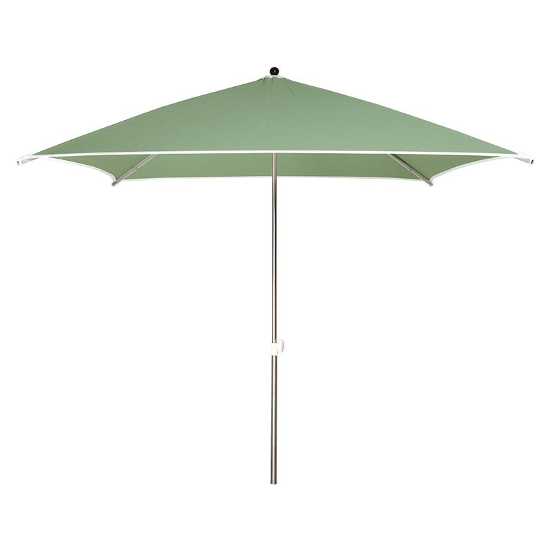 Load image into Gallery viewer, Vlaemynck Cortina Square Parasol 200 × 200 cm – Almond Green
