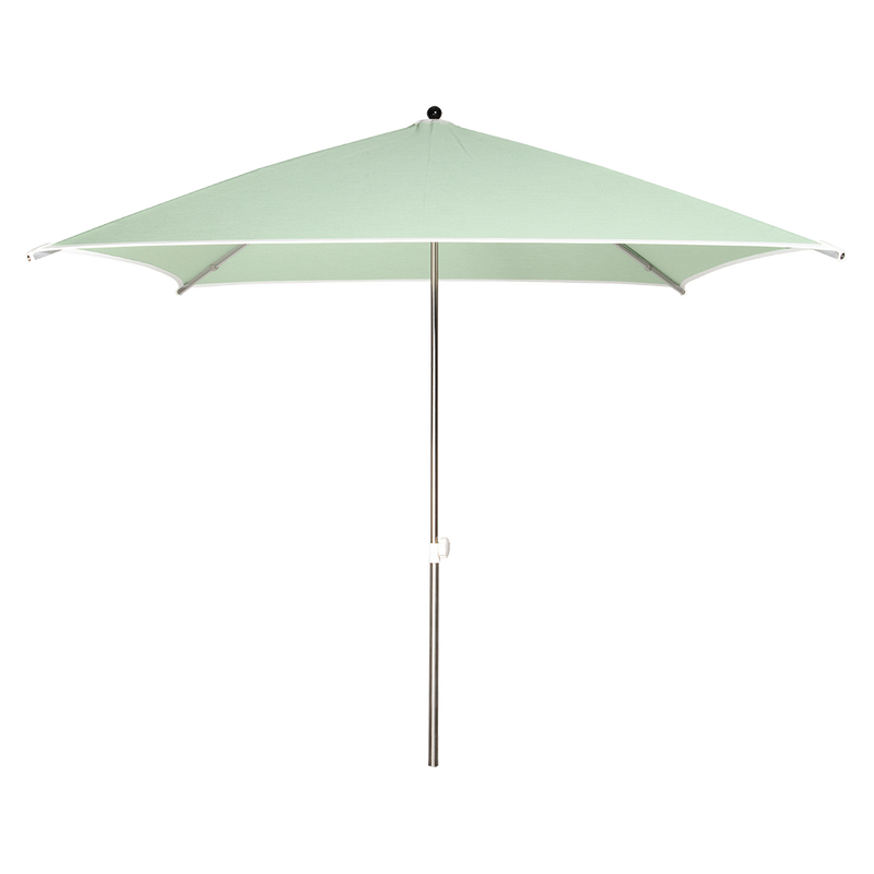Load image into Gallery viewer, Vlaemynck Cortina Square Parasol 200 × 200 cm – Aqua Green
