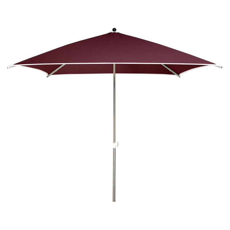 Load image into Gallery viewer, Vlaemynck Cortina Square Parasol 200 × 200 cm – Garnet
