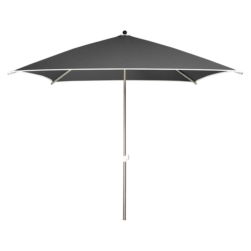 Load image into Gallery viewer, Vlaemynck Cortina Square Parasol 200 × 200 cm – Granite
