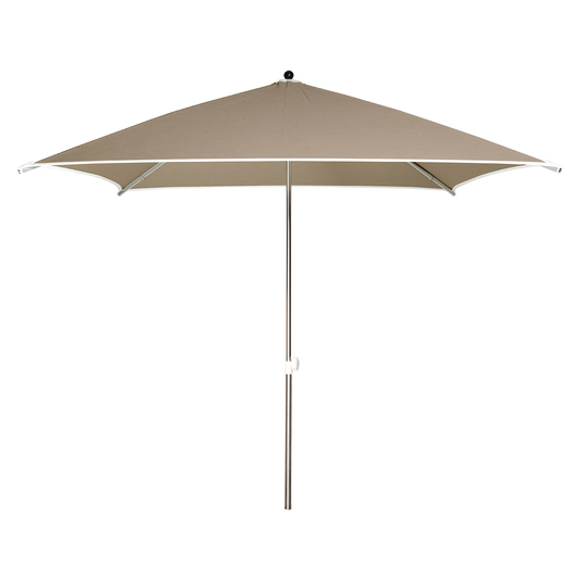 Vlaemynck Cortina Square Parasol 200 × 200 cm – Sisal Brown