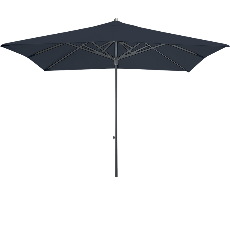 Load image into Gallery viewer, Vlaemynck Easy Track Parasol 250 × 250 cm – Granite canopy, Anthracite frame
