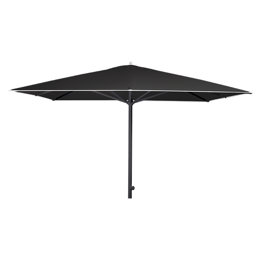 Vlaemynck Easy Track Parasol 330 × 330 cm – Coal canopy, Anthracite frame