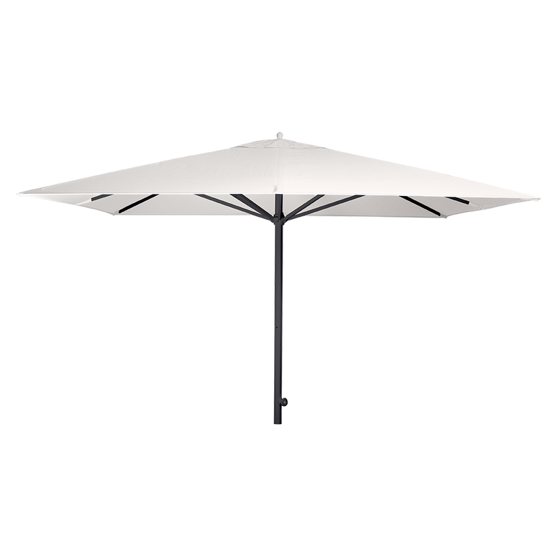Load image into Gallery viewer, Vlaemynck Easy Track Parasol 330 × 330 cm – Ecru canopy, Anthracite frame
