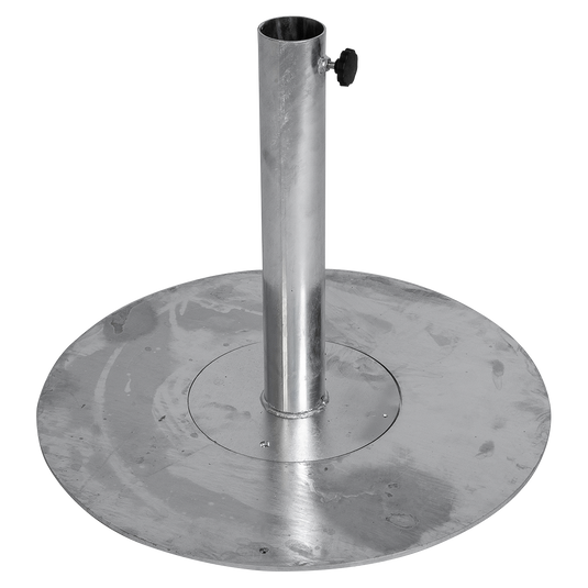 Vlaemynck Galvanised Steel Beach Parasol Base 60 kg – Ø80 mm Poles