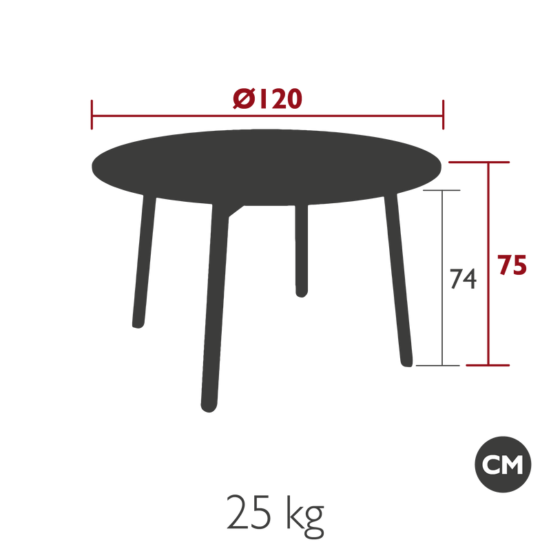 Load image into Gallery viewer, Vlaemynck Gordes Round Dining Table Ø120 cm – view 2

