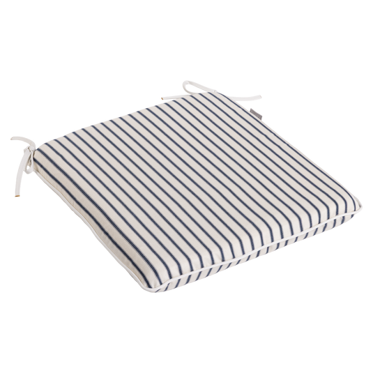 Vlaemynck Lodge Seat Cushion for Chair & Armchair – Nautical Stripe