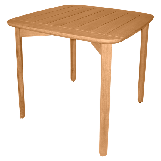 Vlaemynck Lodge Teak Dining Table 80 × 80 cm