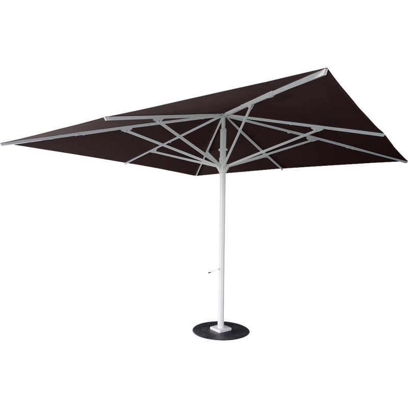 Load image into Gallery viewer, Vlaemynck Magna Parasol 500 × 500 cm – Peppercorn Brown
