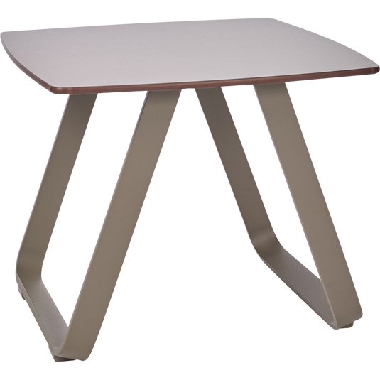 Vlaemynck Marieta Low Table 45 × 45 cm – Taupe
