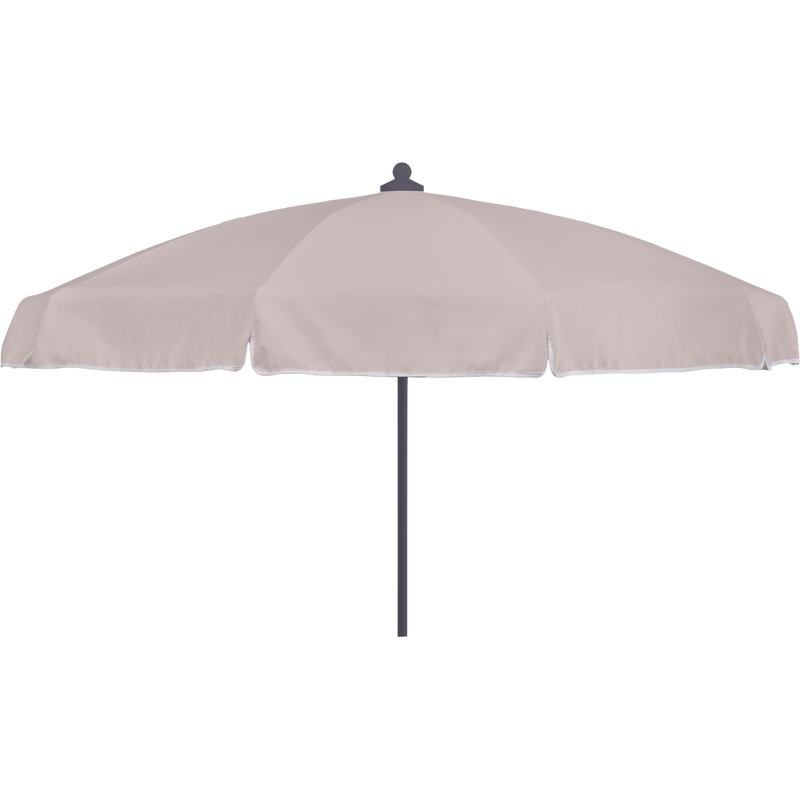 Load image into Gallery viewer, Vlaemynck Plage Parasol Ø180 cm – Papyrus canopy, White – Flap &amp; Braid frame

