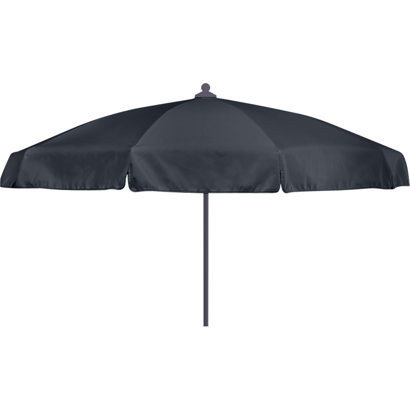 Load image into Gallery viewer, Vlaemynck Plage Parasol Ø200 cm – Granite canopy, White – Flap &amp; Braid frame
