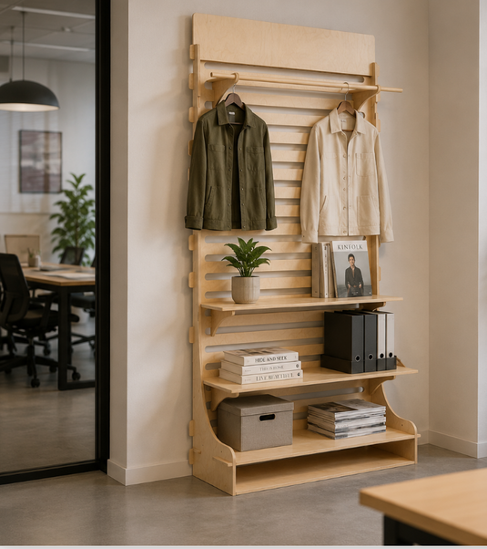Wally Dieci Clothing Display Rack