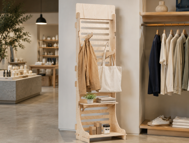 Load image into Gallery viewer, Adjustable Esposit Wally Sei home and office shelving unit with multiple shelves for versatile storage.
