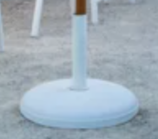 Aluminium Parasol Ø250cm Wave Finish with Fringe SET