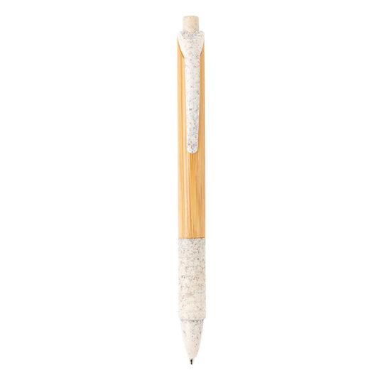 Bamboo & wheat straw pen pack of 500 White Custom Wood Designs __label: Multibuy whitebamboowheatstrawpencustomwooddesignsoffice