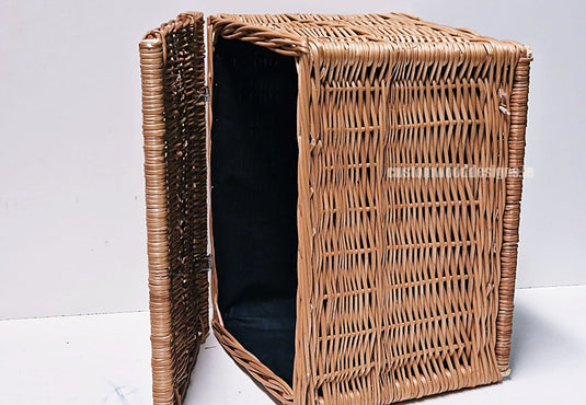 10 x Wicker Hamper Basket Large 40 X 30 X 30cm Wicker Hamper Basket Custom Wood Designs Gifting basket hamper basket Retail display basket wicker basket wicker-hamper-basket-with-black-fabric-lining-10-x-wicker-hamper-basket-large-40-x-30-x-30cm-53613684719959