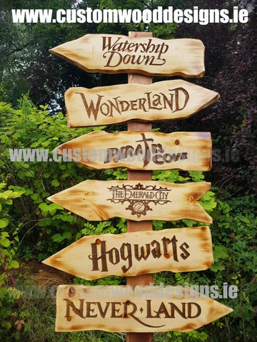 Sign Post Design Pdf Outdoor Sign Post Ideas Custom Handmade Directional Sign Island