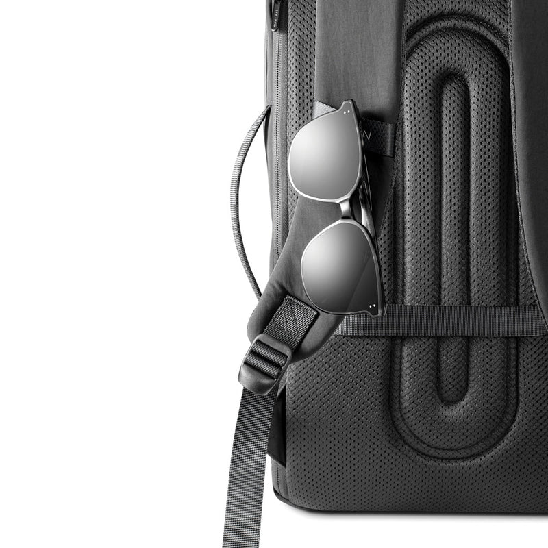Load image into Gallery viewer, XD Design Bobby Air Backpack - Custom Wood DesignsXD Design Bobby Air backpack in black with multiple compartments and ergonomic straps, designed for comfortable travel and daily use.Bags &amp; TravelP706.3201Nylon,rPETblack
