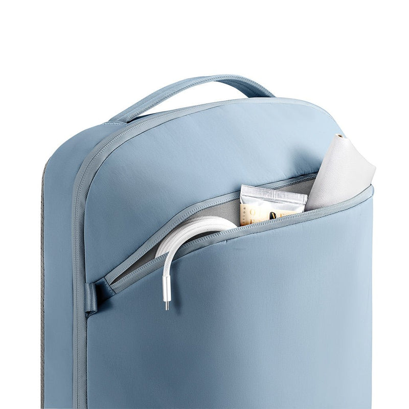 Load image into Gallery viewer, XD Design Bobby Air Backpack - Custom Wood DesignsXD Design Bobby Air backpack with sleek black design, featuring multiple compartments and ergonomic straps for comfortable travel.Bags &amp; TravelP706.3215Nylon,rPETblue
