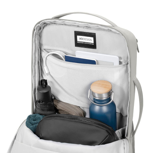 XD Design Bobby Air Backpack - Custom Wood DesignsXD Design Bobby Air backpack with padded shoulder straps and multiple compartments, designed for comfortable travel and daily use.Bags & TravelP706.3219Nylon,rPETgrey