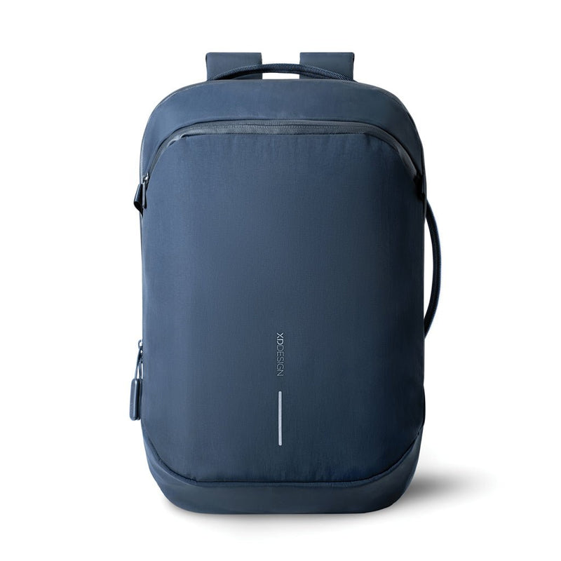 Load image into Gallery viewer, XD Design Bobby Air Backpack - Custom Wood DesignsXD Design Bobby Air backpack with multiple compartments, padded straps, and sleek, modern design for travel and daily use.Bags &amp; TravelP706.3225Nylon,rPETnavy
