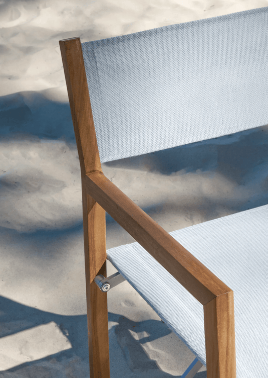 ZÉNITH Teak Armchair Folding Director’s Chair - Custom Wood DesignsFermob ZÉNITH teak folding armchair, a stylish director’s beach chair with a foldable design and teak wood frame.Directors Chair Foldable Beach Chair Teak24575191477431