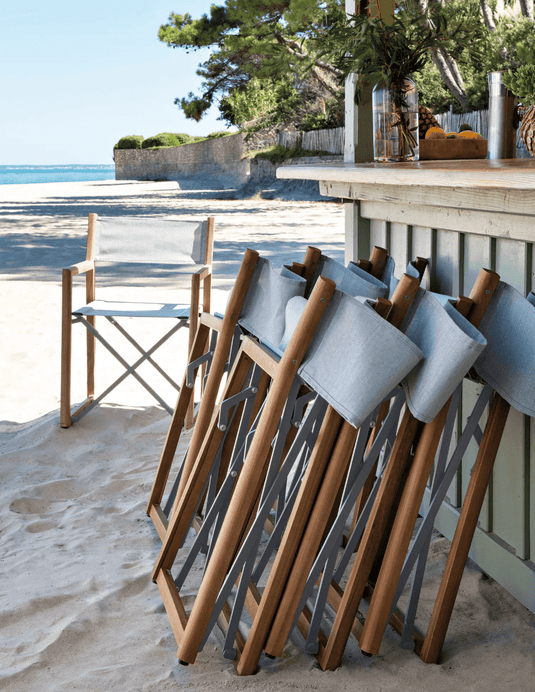 ZÉNITH Teak Armchair Folding Director’s Chair - Custom Wood DesignsFermob ZÉNITH teak folding director's chair with armrests, lightweight and foldable for beach or outdoor seating.Directors Chair Foldable Beach Chair Teak24575191477431